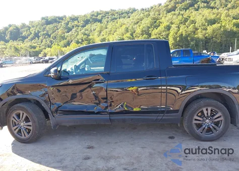 2019 Honda Ridgeline Sport z USA, uszkodzony, nr VIN 5FPYK3F1XKB040838